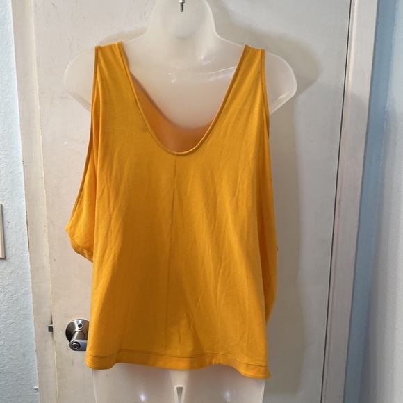 PrAna Mariposa Orange Tank Top Size XL - Picture 7 of 11
